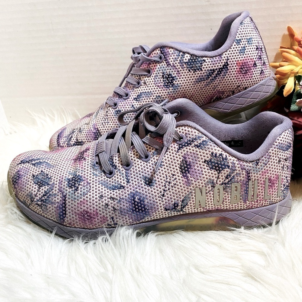 NOBULL Cherry Blossom Trainer Shoes Women Sz-12/Men Sz-10.5